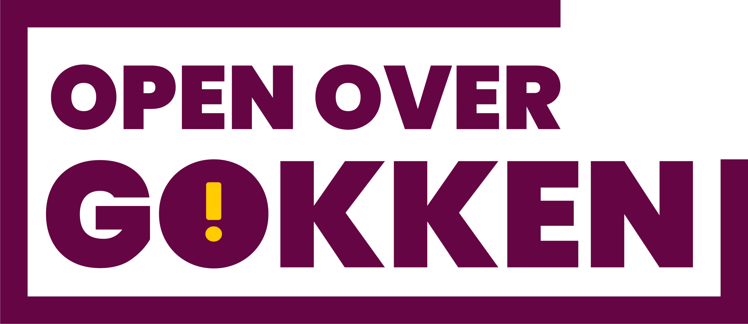 openovergokken